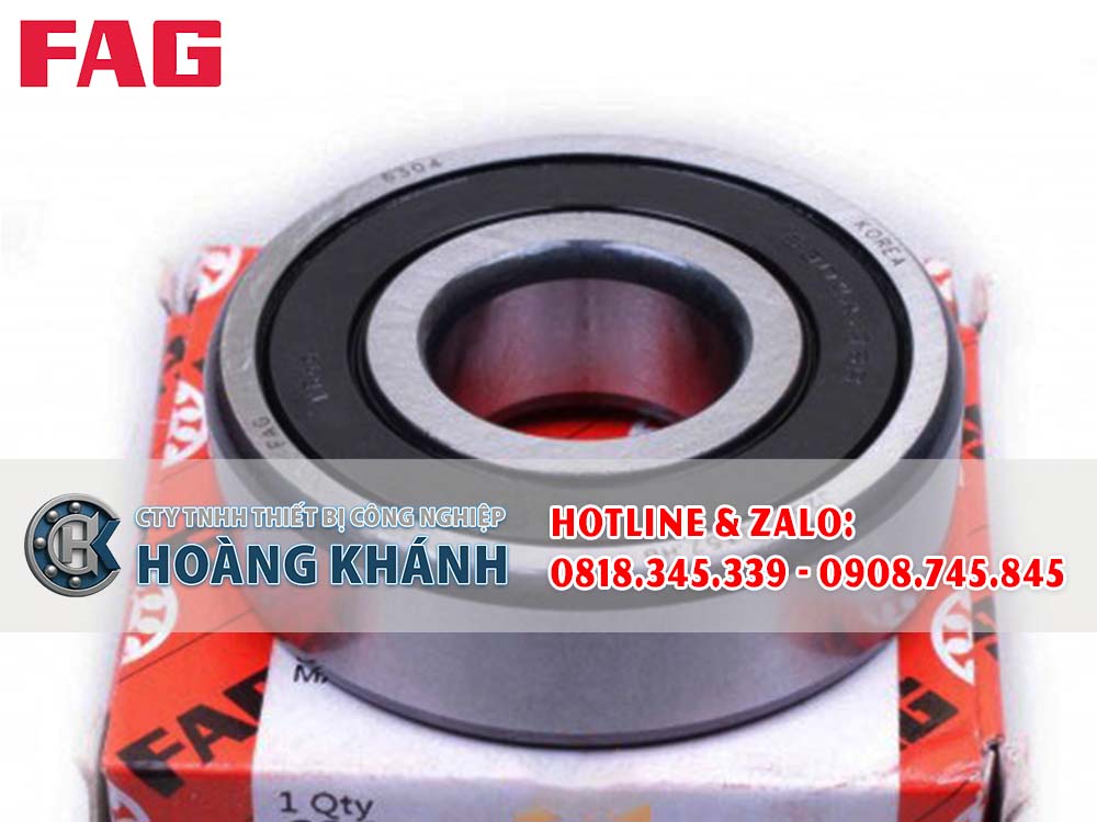 Bạc Đạn - Vòng bi FAG 6304 2RSRC3