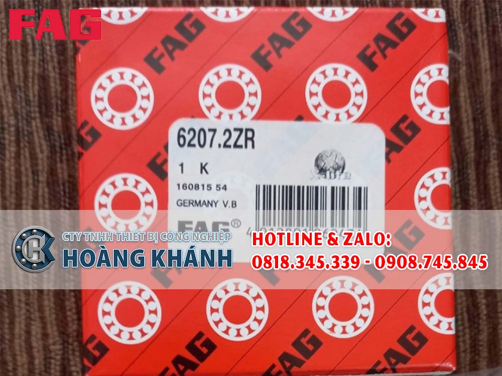 Bạc Đạn - Vòng bi FAG 6207 2ZR