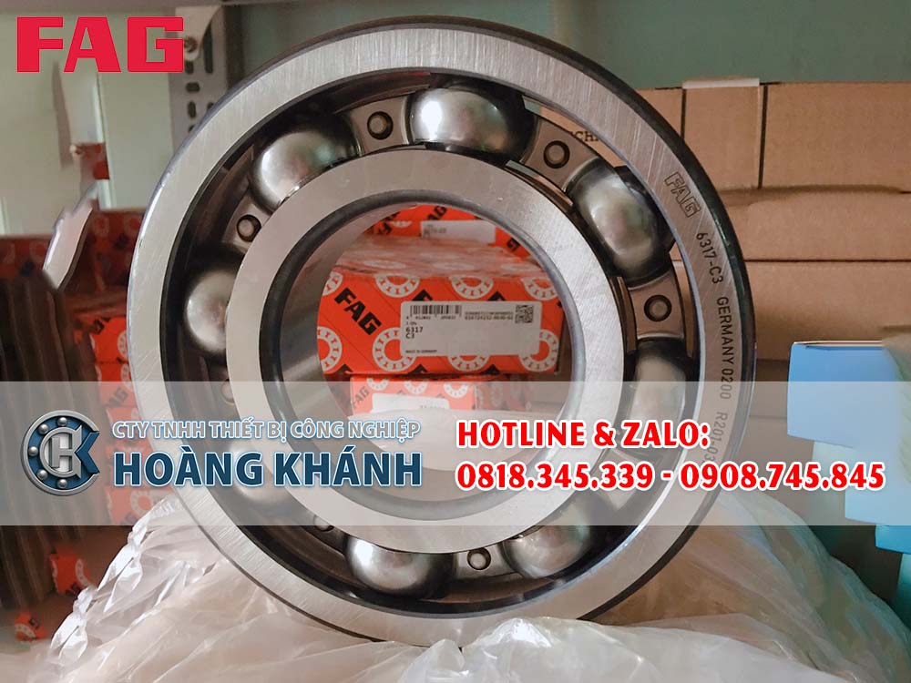 Bạc Đạn - Vòng bi FAG 6317C3